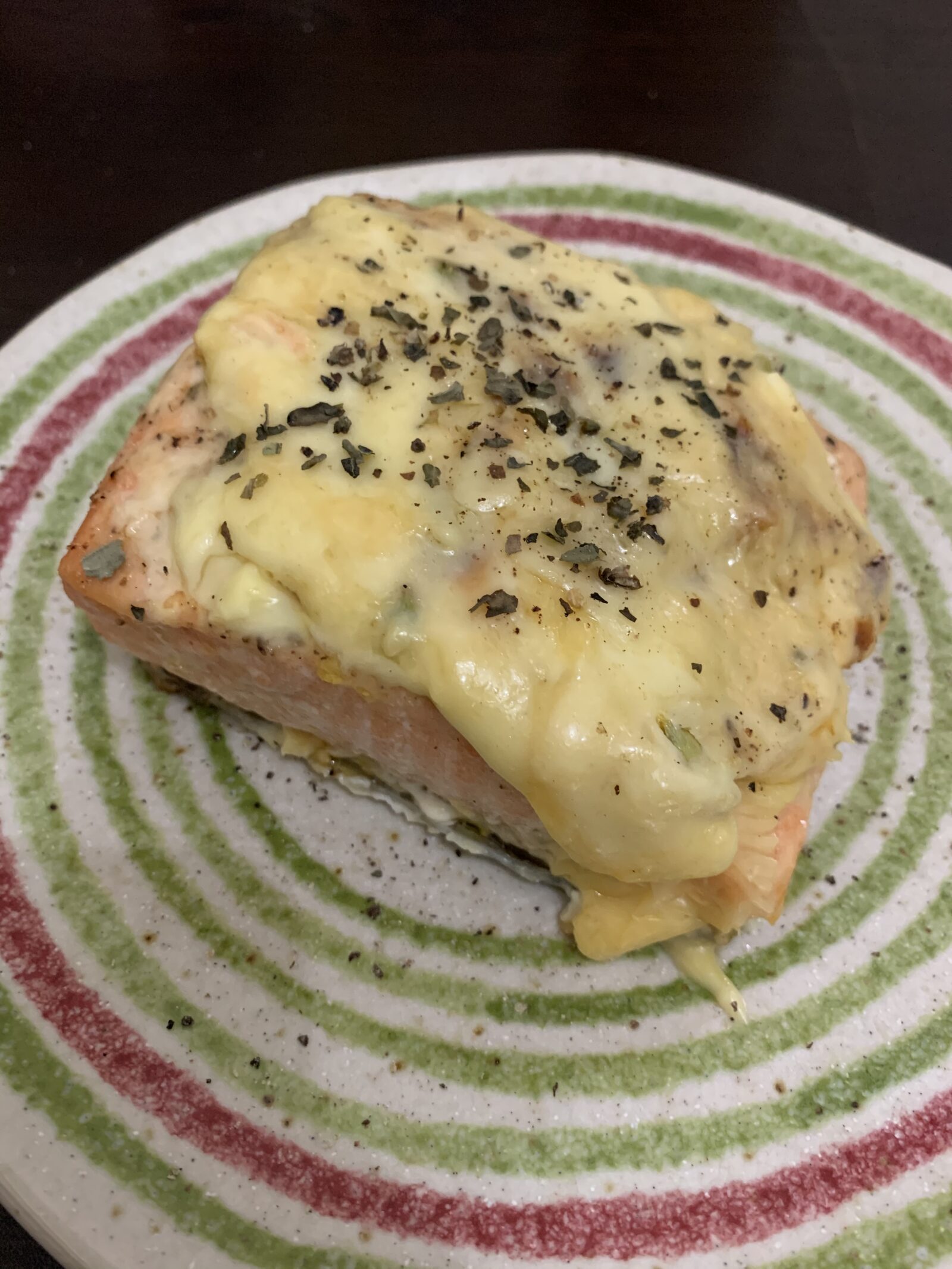 Baked Cheesy Salmon - The Tennis Foodie